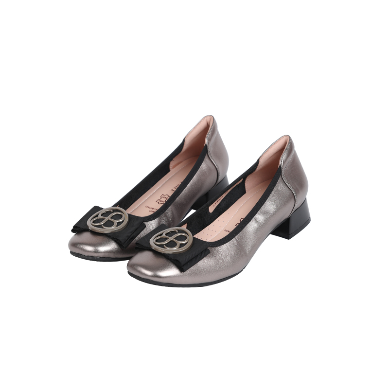 LY8028 Block Heel Design Pump Shoes
