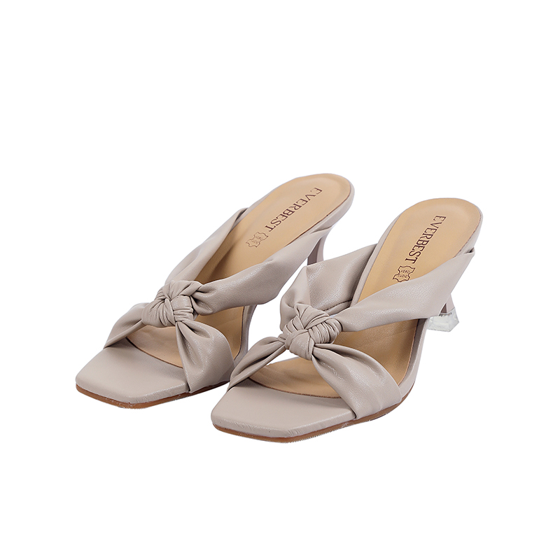 LY8032 Easy Slip on kitten heels