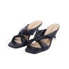 LY8032 Easy Slip on kitten heels