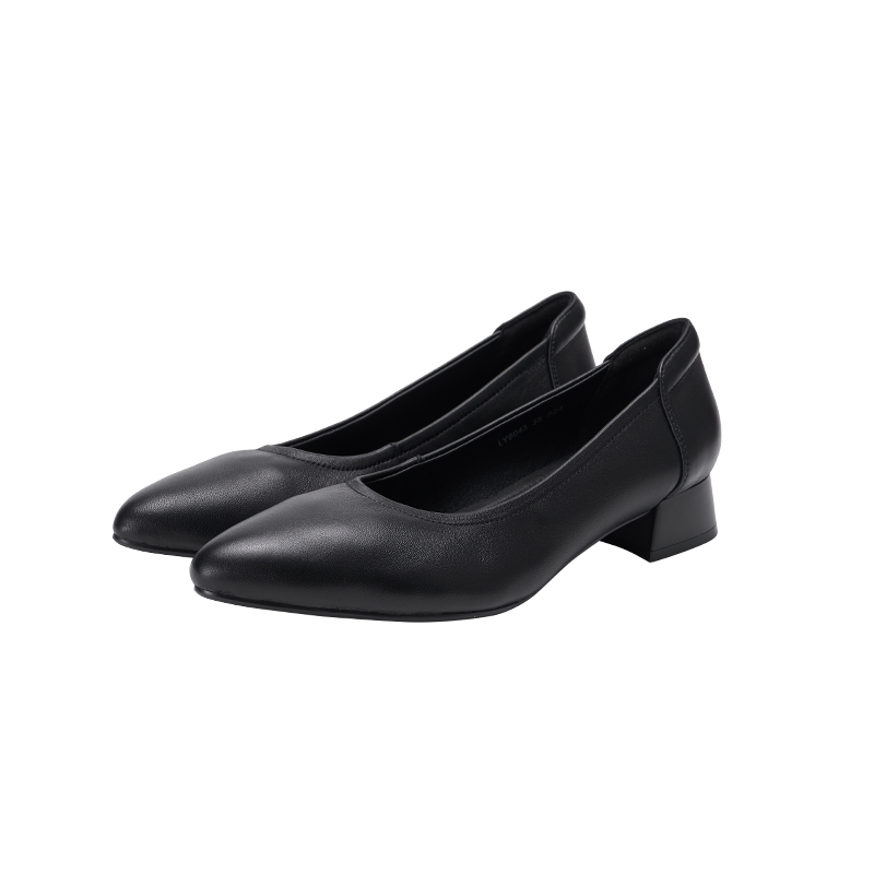 LY8043 Leather Classic Pumps