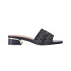 LY8047 Monogram Buckle Slip on Sandals