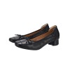 LY8051 Leather Minimalist Ribbon Pumps