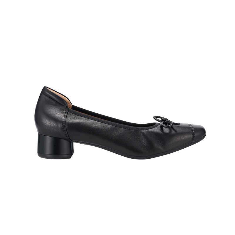 LY8051 Leather Minimalist Ribbon Pumps