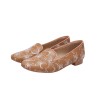 QH8840 Orchid Printed Flat Shoes