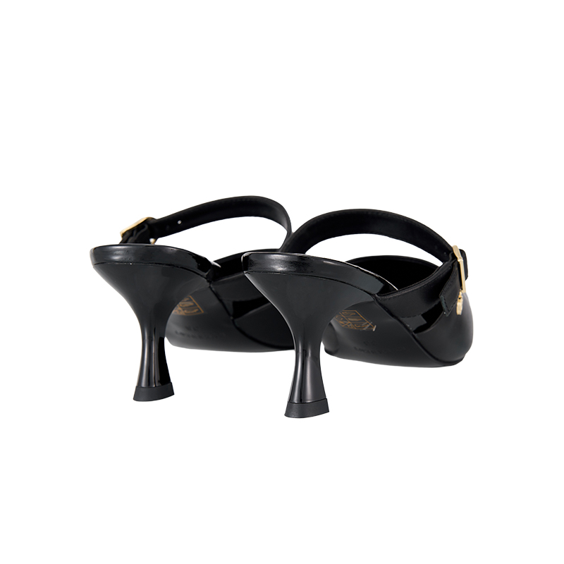 QH8842 - Pointed Toe Kitten Heel