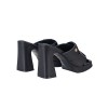 QH8843 Everbest Weave Platform Heel Slip-Ons Sandals