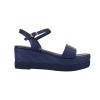 QH8845 Woven Texture Ankle Strap Sandals