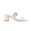 QH8848 Mid Heel Slip On Sandals