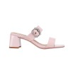 QH8848 Mid Heel Slip On Sandals