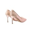 QH8850 Mesh Stiletto Pump