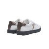 SD7009 Men's Lace up White Sneaker