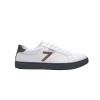 SD7009 Men's Lace up White Sneaker