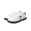 SD7009 Men's Lace up White Sneaker