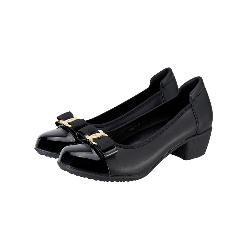 TN2218 - Block Heel Pump Shoes