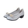 TN2218 - Block Heel Pump Shoes