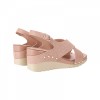AMP0102 Wedge Cross Strap Sandals