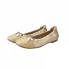 EBS0070 EVERBEST Weave Cap Toe Ballet Flats
