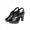 EHH2029 Cross Strap Design Peep-Toe Platform Sandals
