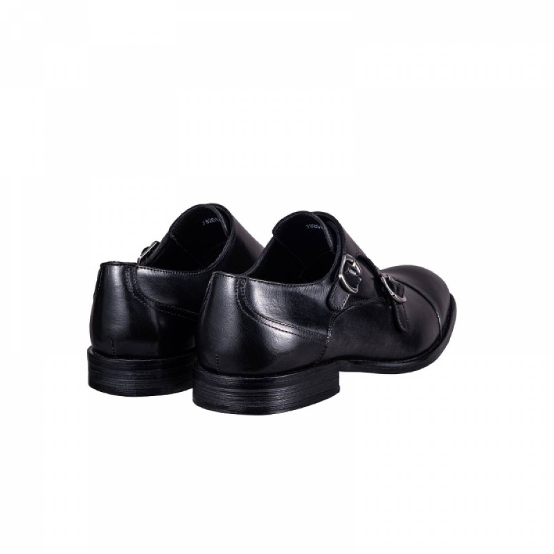 JB2017 Leather Monk Shoes