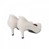 LY8042 Leather Classic Kitten Heel Shoes