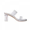 LY8052 Crystal Block Heel Sandals