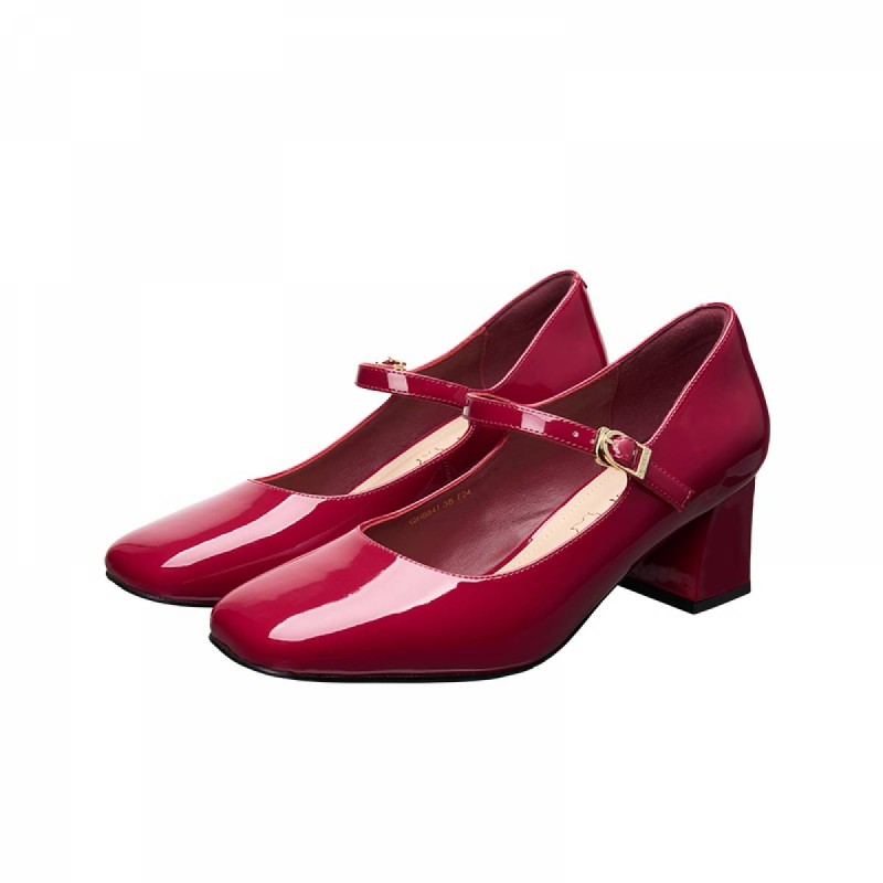 QH8841 - Mary Jane Pump Heel