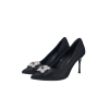 QH8846 Stiletto Pointed Toe High Heel Pump Shoes