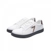 SD7009 Men's Lace up White Sneaker
